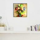 5D DIY Full Drill Diamond Painting Cartoon Parrot Cross Stitch Embroidery