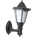 LED solar  wall lanterns wall light lamp outdoor garden fence door O1A3