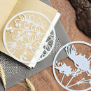 8 Pieces Window Home Decoration Flower Pictures DIY Tools Scrapbooking Album