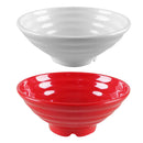2x Bowl Salad Bowls Snack Pudding Dishes For Restaurant Canteen