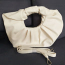 Women Shoulder Bag Female Pleated Dumpling Handbags Purses Travel Soft Clutch