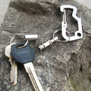 3PCS Detachable Removable Pull Apart Quick Release Keychain Key Rings Lots NM