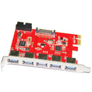 Ltu3-51P Desktop Pci-E A-Port Usb 3.0 + 20 Pin Expansion Card