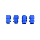 4pcs Wheel Valve Air Cap  Tool Tire Part for Car 16x10x10mm Blue
