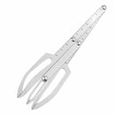 Stainless STEEL MICROBLADING CALIPERS - Golden Mean Ratio Ruler - Brow Stencil