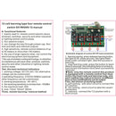 12V relay 4CH 433MHz wireless RF Remote Control Switch Transmitter +2 Receiver