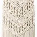 Macrame Woven Wall Hanging - Boho Chic Bohemian Room Geometric Art Decor -