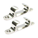 Stainless Steel 6" 150mm Boat Cleat Line Straight Bow Chock Boat Marine 12.5cm