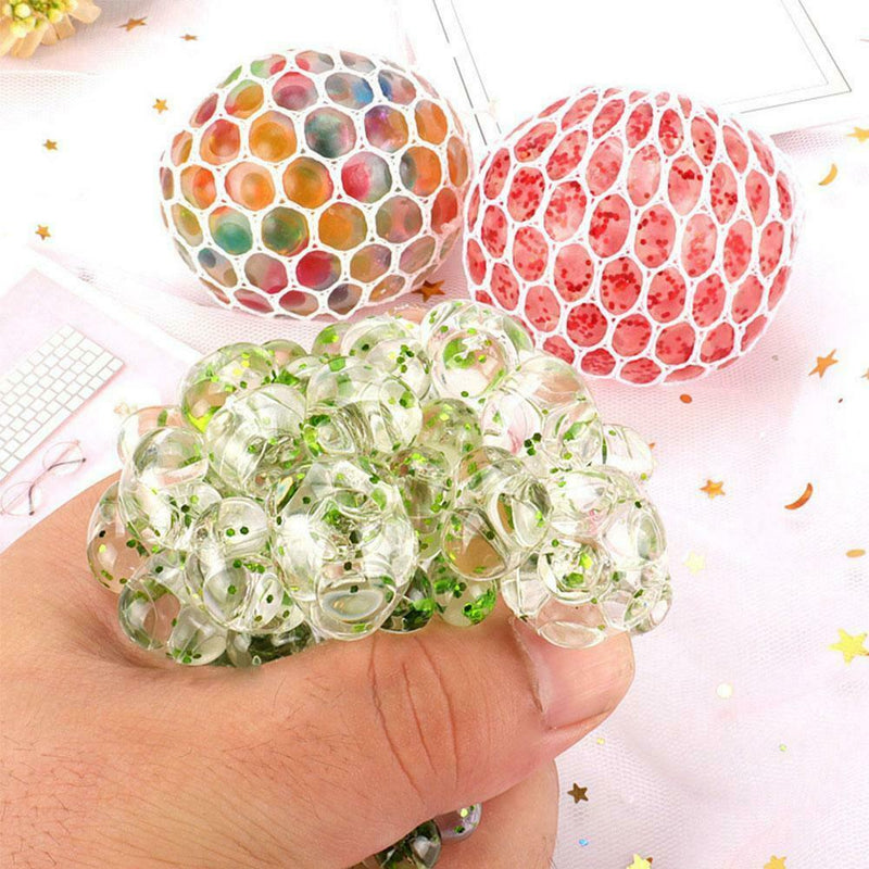 Ball Fluorescent Squash Xmas Sticky Target Ball Decompression Novelty-Hot