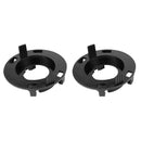 1 Pair H7 LED Headlight Bulb Base Adapters Holders Retainers for Hyundai Kia K3