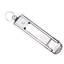 2 in 1 Pocket Tool Bottle Opener Toe Nail Clippers Cutter Key Chain Key Ring Tw