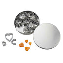 24pcs Stainless Steel Mini Cookie Cutter Set Baking Pastry Cutters Slicers