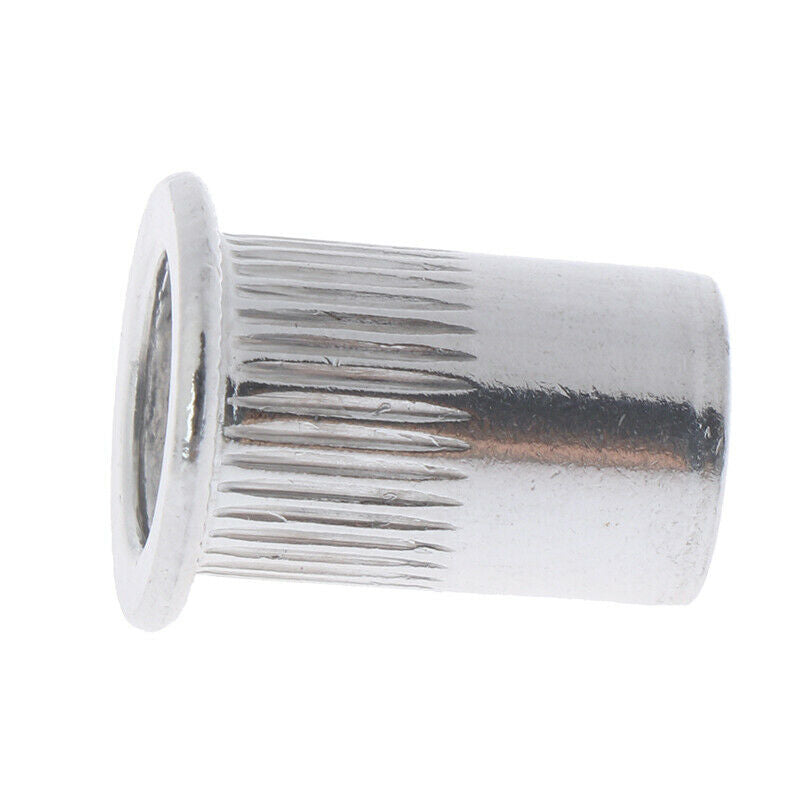 100 x Steel Aluminum Threaded Rivet Nut Inserts Rivnut Nutsert M4/M5/M6/M8 S.AU