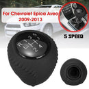 5 Speed Car Manual Gear Shift Knob PU Leather Shifter Lever Hand Ball for C Y2J9