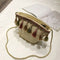 Women Tassel Coin Purse Diagonal Across The Shoulder Rattan Beach Bag(Brown)O5Y5