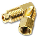 R12 To R134a Fitting Adapter 1/4" Female Flare With O-ring X 1/2" Acme Male New