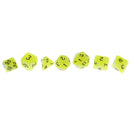 14pcs/Pack Polyhedral Dices Noctilucence Dice for Party Pub Casino Supplies