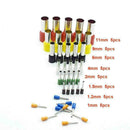 40PCS Clay Cutters Mini Round Stainless Steel Mold Clay For Polymer BEST Po A1P8