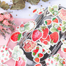 Strawberry Cheese Journal Decorative Stationery Stickers Scrapbooking  Alb_