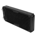 240mm 10 Tubes Aluminum alloy Computer Radiator Water Cooling Cooler For CP