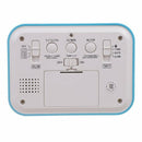 Digital Alarm Clock,Talking Clock with 3 Alarms 7 Sounds Optional Weekday A K1A8