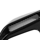 Universal Car Vents Decorative Car Style Air Flow Vent Hood Black L2A2