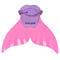 Mermaid Monofin Mono Fin Flippers Swimming Costume Dress Mermaid Tail Swimsui FT