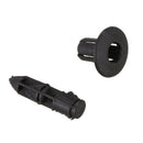 6mm x 12mm Plastic Rivets Car Push Clips 50 Pcs