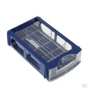2pcs 6-Port Electronic Component Storage Box Case Container Size M