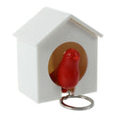 Sparrow Bird House Key Holder Whistler Wall Decor Gift