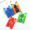 Professional Jump Ropes w/ Counter Sponge Handle For Fitness Counting Skipping