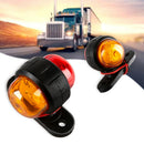 2x Red Amber Corner Side Marker LED Light Outline Lamp Truck Trailer Van Bus Hn