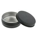 60 Packs Mini 60g Metal Round Tin Jars Cans Travel Candle Box with Lids