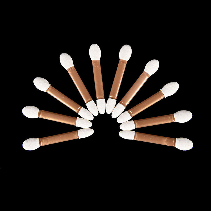 10x/Lot Makeup Double-end Eye Shadow Eyeliner  Sponge Applicator Tool BrusODE`US