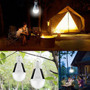 Solar LED Bulb Light Portable Outdoor Garden Camping Hiking Tent Lamp 7W LJ