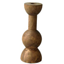 Modern Wooden Candleholders Candle Holder Home Table Decoration Brown Color