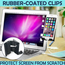 Notebook Screen Side Phone Holder Clip on Monitor for Laptop Desktop Monitor