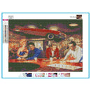 5D DIY Full Drill Diamond Painting Gathering Cross Stitch Embroidery Mosaic