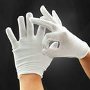 12Pairs Breathable Hand Protective Cotton Blends Work Wear Gloves Resistant C1E0