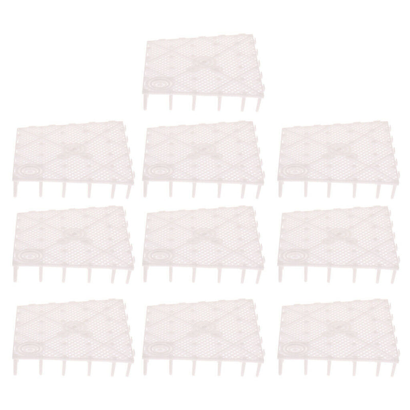 20Pcs Square Aquarium Fish Tank Under Gravel Bottom Filtration Plate Board