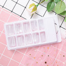 100X Quick Building Poly Gel Nail Forms Mold Tips Extension Dual Nail Art Too ME