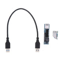 PCI E Power Supply Cable PCI E  1X To 1X Extension 0.3 M Cable NEW