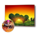 Diamond Painting Heart Trees Full Round Rhinestone Picture DIY Kit 40x30cm