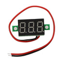 LED Mini Voltmeter digital voltage display panel meter 4.7-32V DC E2B2