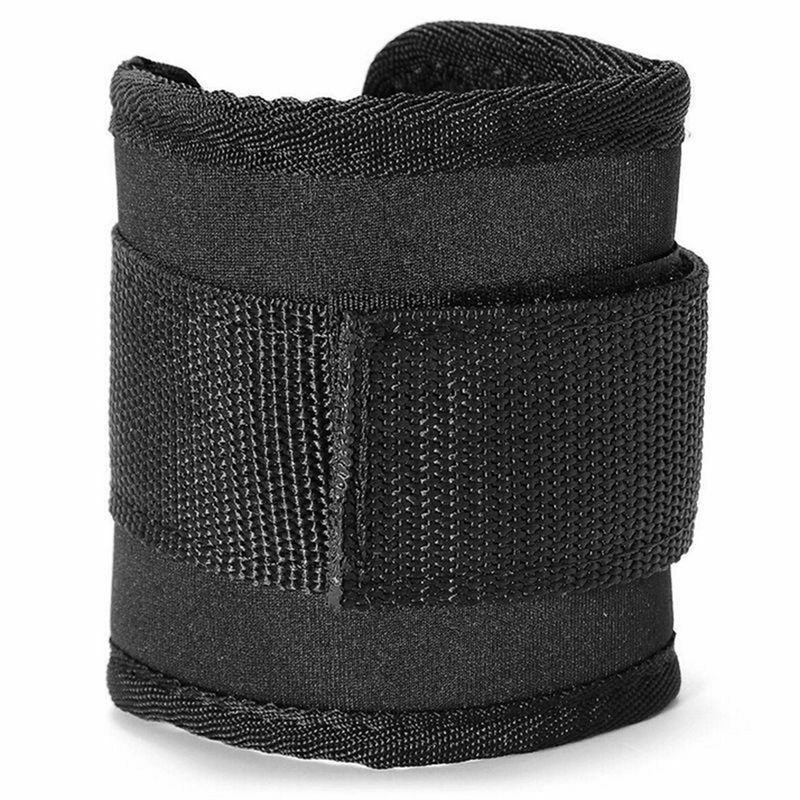 Adjustable D-Ring Ankle Strap Buckle Body Building Resistance Band Gym Mult C8B2