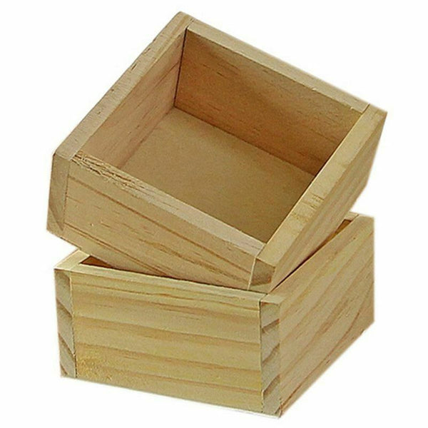 Plants Flower Pot Wooden Container General Storage Box Decoration Planter D