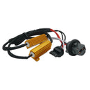 7443-7444 Load Resistor Hyper Flash Canceller Switchback LED Signal Lights 2pcs