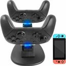 For Nintendo Switch Pro Controller Charger - Dual Controller Charger Chargi