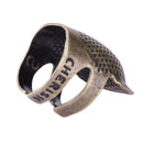 Retro Finger Protector Thimble Ring Handworking Needle Sewing Accessories(S A