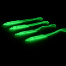 4Pcs Luminous Fishing Shrimp Lure Bait Plastic Shrimp Bait Squid Shrimp Lur-OZ